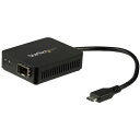 ■StarTech USB 3.0 - 光ファイバー変換アダプター/USB-C接続/1000Mbps/オープンSFPスロット〔品番:US1GC30SFP〕【59...