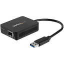 ■StarTech USB 3.0 - 光ファイバー変換アダプター/USB-A接続/1000Mbps/オープンSFPスロット〔品番:US1GA30SFP〕【59...