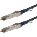 ■StarTech DAC Twinaxケーブル/1m/MSA対応アンコード/40Gbps/銅線ダイレクトアタッチケーブル〔品番:QSFP40GPC1M〕【59...