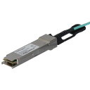 ■StarTech AOCケーブル/15m/MSA対応アンコード/40Gbps/アクティブ光ケーブル/MSA準拠スイッチ対応〔品番:QSFP40GAO10M〕【...