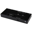 ■StarTech HDMIディスプレイ切替機/2入力2出力/1080p/2x 2 マトリックススイッチ/自動/優先切替機能〔品番:VS222HDQ〕【5977...