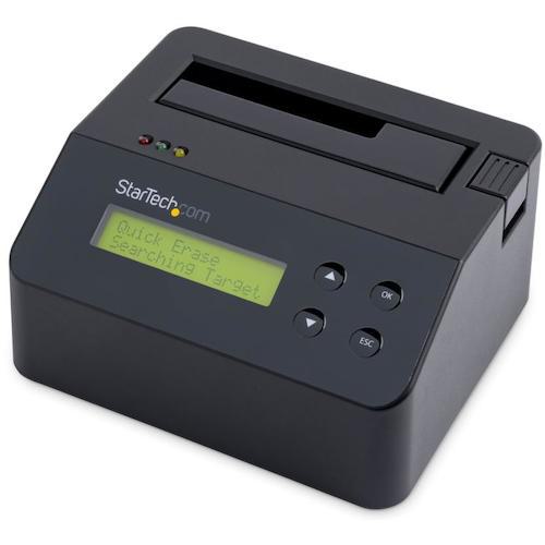 ■StarTech HDD/SSD スタンド/USB 3.0接続/1ベイ/データ消去専用/ PC不要/4Kn対応/ハードドライブイレーサー〔品番:SDOCK1EU3P〕【5977995:0】[法人・事業所限定][外直送元][店頭受取不可]