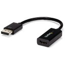 ■StarTech ディスプレイアダプター/DisplayPort 1.2 - HDMI 1.4/4K30Hz/アクティブ変換/ブラック〔品番:DP2HD4KS...