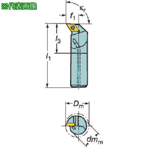■SANDVIK コロターン111 ポジチップ用ボーリングバイト(480)〔品番:A25TSDUPR11〕【6014542:0】[送料別途見積り][掲外取寄][店頭受取不可]