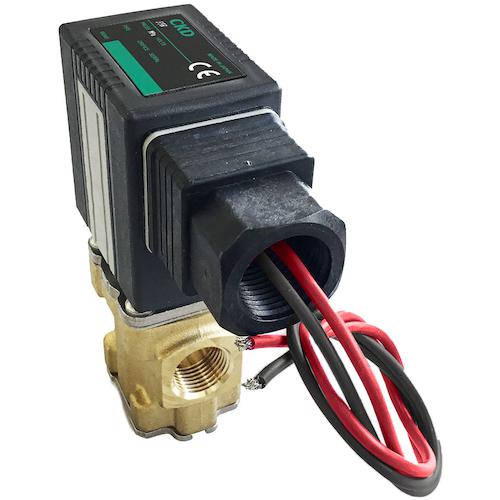 ■CKD 直動式2ポート電磁弁(マルチフィット[[R上]])〔品番:FFB5208A5D3P4B〕【6028178:0】[送料別途見積り][掲外取寄][店頭受取不可]