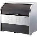 ■DAIKEN ゴミ収集庫 ステンレスタイプ 幅1300mm 奥行750mm 木目シート貼り〔品番:CKS1307MS〕【6035079:0】[法人・事業所限定...