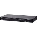 ■ATEN 16ポート USB・DisplayPort KVMスイッチ(4K、USB 3.0対応)〔品番:CS19216〕【6035168:0】[法人・事業所限...