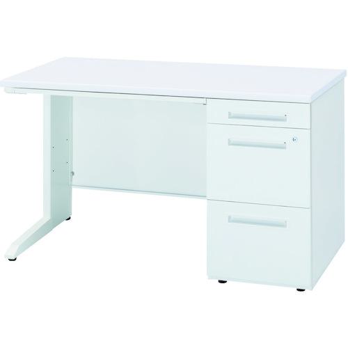 ■トヨスチール 片袖デスク 50SBH-116ARWW ホワイト〔品番:50SBH116ARWW〕【6068585:0】[送料別途見積り][法人・事業所限定][外直送][店頭受取不可]