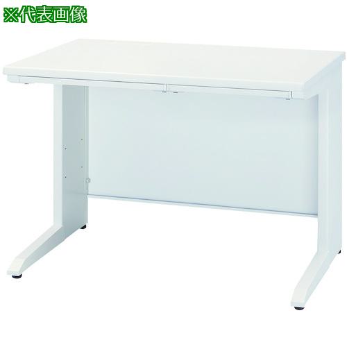 ■トヨスチール 平デスク 50SBL-086HWW ホワイト〔品番:50SBL086HWW〕【6068620:0】[送料別途見積り][法人・事業所限定][外直送][店頭受取不可]