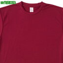 ■アイトス ドライ半袖Tシャツ(ポケット無し)(男女兼用) AZ8090 バーガンディ SS〔品番:AZ8090039SS〕【6071536:0】[送料別途見積...