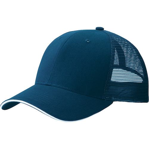 ■アイトス 帽子 メッシュキャップ(6600)AZ66328 ネイビー F〔品番:AZ66328008F〕【6071564:0】[送料別..