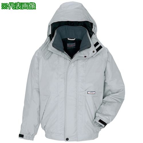 ■アイトス 光電子防寒ブルゾン(男女兼用) AZ6161 グレー LL〔品番:AZ6161003LL〕【6077875:0】[送料別途見積り][掲外取寄][店頭受取不可]
