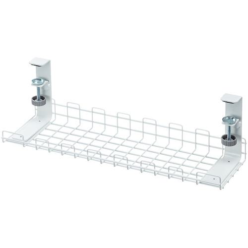 ■SANWA ケーブル配線トレー ワイヤー Sサイズ〔品番:CBCT4W〕【6077971:0】[法人・事業所限定][直送元][店頭受取不可]