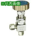 ■Fujikin SUS鋼製ニードルバルブ 4.9MPa FUH-05 FINE series PURE〔品番:FUH0512.7〕【6093493:0】[送料...