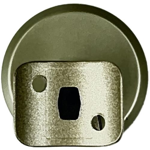 ■WAKI 手すり取付金具 ぬくもりUB チョクウケ 32・35ミリ兼用 シルバー〔品番:UB13S〕【6095532:0】[送料別途見積り][掲外取寄][店頭受取不可]