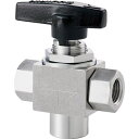 ■Fujikin ステンレス鋼製 ボールバルブ 16.2MPa FUBVT-115 FINE series PURE〔品番:FUBVT115B〕【6096426...