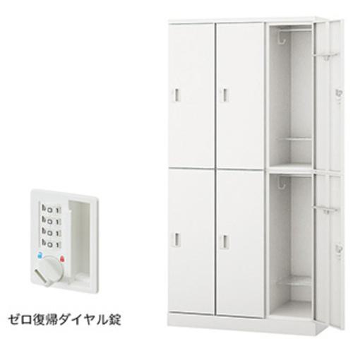 ■NAIKI ロッカー(GL型)〔品番:GL6MDRW〕【6124547:0】[送料別途見積り][法人・事業所限定][外直送][店頭受取不可]