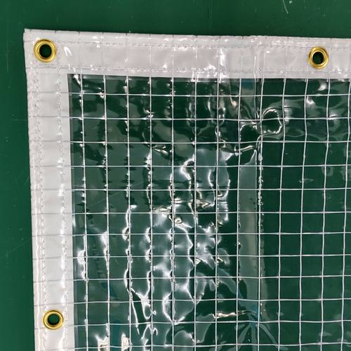 ■グリーンクロス クラーク 糸入り透明シートGA550 1.8m×5m〔品番:6300047909〕【6138830:0】[送料別途見積り][法人・事業所限定][外直送][店頭受取不可]