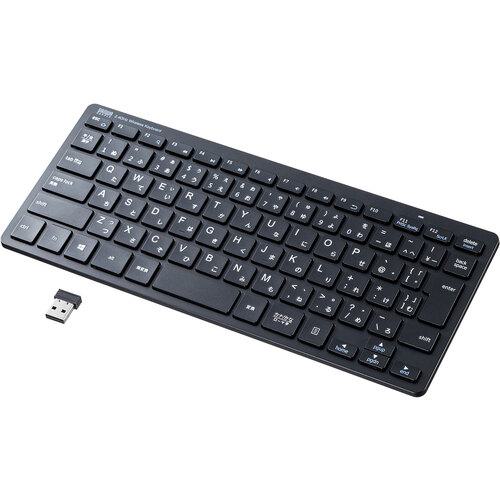 ■SANWA ワイヤレススリムキーボード〔品番:SKBWL36BK〕【6163427:0】[法人・事業所限定][外直送元][店頭受取不可](2)