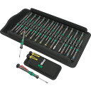■【在庫限り】Wera 【数量限定】精密ドライバー28本セット ビッグパック2 (ポケットポーチ付き)〔品番:134027〕【6168567:0】[店頭受取不可...
