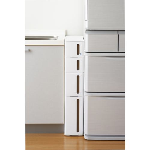 ■SANKA ストランティ ドロア ホワイト C《2台入》〔品番:DC2101WH〕【6172872×2:0】[法人・事業所限定][外直送元][店頭受取不可]