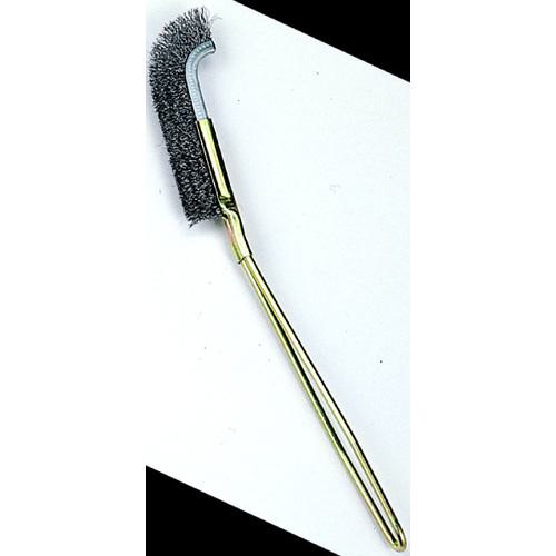 ■八ツ矢 チャンネルブラシJ型 ワイヤ〔品番:46213〕【6199041:0】[送料別途見積り][掲外取寄][店頭受取..