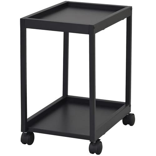 ■アールエフヤマカワ リスム フリーアドレス用ワゴン 2段 ブラック 〔品番:RFFWG2BK〕【6202211:0】[法人・事業所限定][外直送元][店頭受取不可]