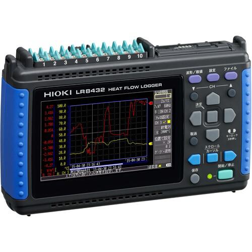 ■HIOKI 熱流ロガー〔品番:LR8432〕【6233632:0】[送料別途見積り][法人・事業所限定][外直送][店頭受取..