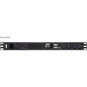 ■ATEN ラック用電源タップ(1U/200V/20A/IECタイプ 18ポート/サージ保護回路/計測機能対応)〔品番:PE1218SB〕【6286788:0】...