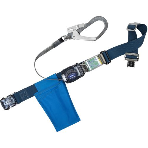 ■TSUYORON 胴ベルト型墜落制止用器具(巻取タイプ)ロック機構なし リトライト 紺 Lサイズ 幅50MM×長さ1400MM ワンタッチバックル仕様〔品番:TBRLOT593KBL2LJANBP〕【6288233:0】[送料別途見積り][掲外取寄][店頭受取不可](4)