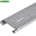 ■カネソウ 樹脂製グレーチング 縦目タイプ 屋内用 把手付 グレー〔品番:PVA12020GRAYTOTTETSUKI〕【6293683:0】[法人・事業所限定...