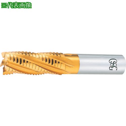 ■OSG ハイスラフィングエンドミル タフニックゴールド ミディアム 6刃 刃径50mm 刃長112mm 全長214mm 88700〔品番:TFGN50〕【6341985:0】[店頭受取不可](4)