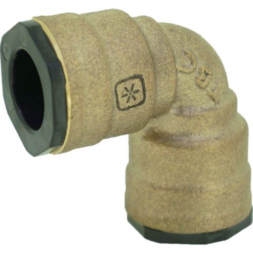 ■TBC 「ガチロック」銅管ワンタッチ 15.88 エルボ〔品番:WOC15.88KE〕【6342684:0】[店頭受取不可]