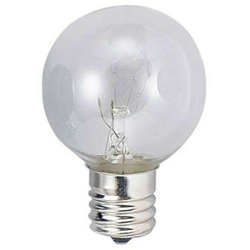 ■YAZAWA ベビーボール球40WクリアE17〔品番:G401740C〕【6347245:0】[送料別途見積り][掲外取寄][店頭..