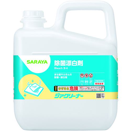 《メーカー》サラヤ（株）《品番》40136《特長》●界面活性剤入りの漂白剤です。●まな板などの調理器具やふきんの除菌・漂白にお使いください。《用途》●ふきん・まな板などの漂白・除菌・除臭。《仕様》●容量(kg):5《仕様2》●希釈使用(希釈倍率:300倍希釈)●概観:淡黄色〜淡緑黄色の透明液体●液性:アルカリ性●塩素系の臭い《原産国（名称）》日本《材質／仕上》●容器(ボトル・袋):PE●キャップ:PE《セット内容／付属品》《注意》●詰替え用コック・ノズルは別売（品番:92091カップ＋ノズルセット）です●目、小児に注意●酸性不可●必ず換気●炊事用手袋使用《JANコード》4987696401365《本体質量》5.0kg※こちらの商品は送料無料対象外です。※「送料無料」と表示されても別途送料が必要となりますのでご注意ください。サラヤ　除菌・漂白剤　ジアクリーナー　5kg〔品番：40136〕[注番:6347399][本体質量：5.0kg]《包装時基本サイズ：230.00×120.00×284.00》〔包装時質量：5.2kg〕分類》清掃・衛生用品》労働衛生用品》除菌・漂白剤☆納期情報：取寄管理コード(005) メーカー直送品 (欠品の場合有り)