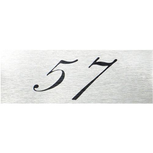 ■光 テーブルナンバー 57 アルミ〔品番:ZX57〕【6442505:0】[送料別途見積り][掲外取寄][店頭受取不可]