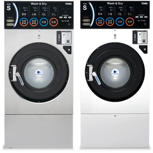 ■TOSEI コイン式洗濯乾燥機 SF-155C 標準モデル ステンレス〔品番:SF155CSUS〕【6450555:0】[送料別途..