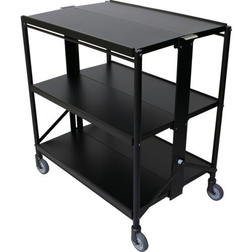 ■ダンディ シャリエワゴン 3段式〔品番:CWT3〕【6456823:0】[店頭受取不可]