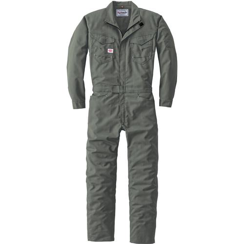 ■AUTO-BI つなぎ服-007-グレー-3Lサイズ〔品番:230110073L〕【6501970:0】[送料別途見積り][掲外取寄][店頭受取不可]