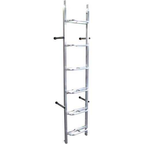 ■Hoshin 垂直アルミステップ 連結部2.0m〔品番:HAS2.0〕【6511534:0】[送料別途見積り][法人・事業所限定][外直送][店頭受取不可]