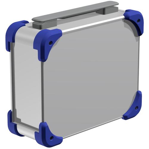 ■タカチ コーナーガード付キャリングケース〔品番:AUGH881643SNG〕【6531800:0】[法人・事業所限定][外..