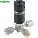 ■Fujikin SUS鋼製自動3方ダイレクトダイヤフラムバルブ_1MPa_FPR-NSDTB-71〔品番:FPRNSDTB713.22316LPPA〕【653...