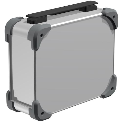 ■タカチ コーナーガード付キャリングケース〔品番:AUGH442036SGB〕【6541132:0】[法人・事業所限定][外..