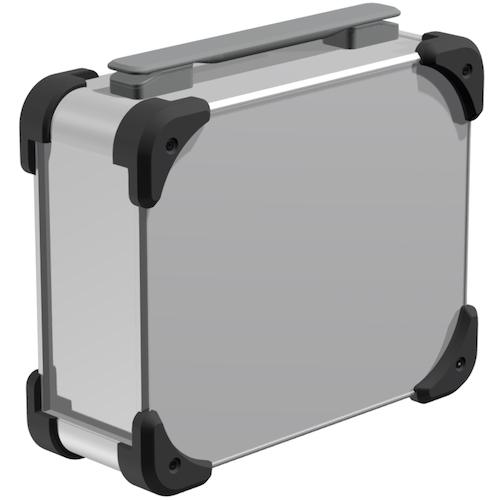 ■タカチ コーナーガード付キャリングケース〔品番:AUGH442025SBG〕【6542756:0】[法人・事業所限定][外直送元][店頭受取不可]