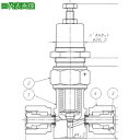 ■Fujikin SUS鋼製ベローズタイプリリーフバルブ_1MPa_FUABF-71〔品番:FUABF716.352AJ3〕【6543082:0】[送料別途見積...