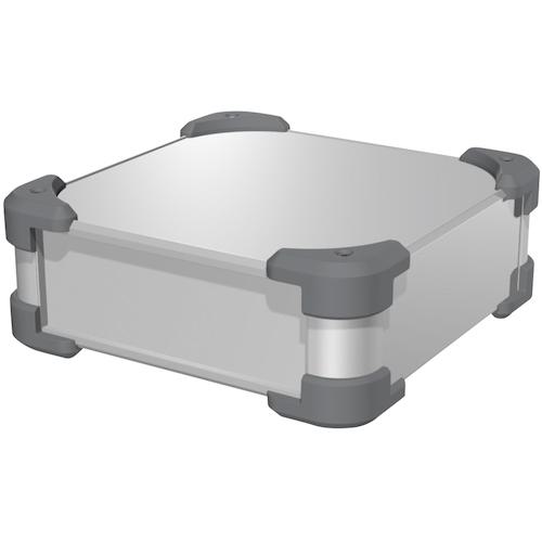 ■タカチ コーナーガード付アルミケース〔品番:AUG881636SG〕【6545966:0】[法人・事業所限定][外直送元..