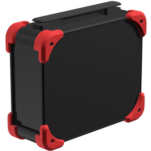 ■タカチ コーナーガード付キャリングケース〔品番:AUGH663625BRB〕【6546070:0】[法人・事業所限定][外直送元][店頭受取不可]