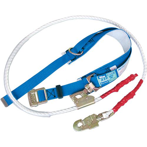 ■TSUYORON ワークポジショニング用器具 柱上安全帯 12Cー20 林業用 青 LLサイズ ロープ下側通過タイプ〔品番:WP12C70BL5LLBX〕【6561392:0】[送料別途見積り][法人・事業所限定][外直送][店頭受取不可]