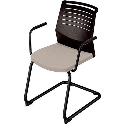 ■NAIKI ミーティングチェアー(肘付) E290型 オセディア osedia〔品番:E298FB1PBG〕【6565938:0】[送料別途見積り][掲外取寄][店頭受取不可]