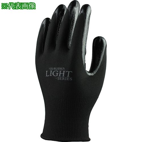 ■おたふく 13Gニトリル背抜き手袋 10双組 L〔品番:A386L〕【6583658:0】[送料別途見積り][掲外取寄][店頭受取不可]
